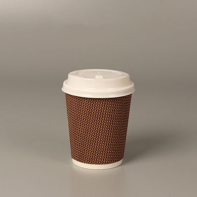 Sıcak İçme İçin Farklı Boyutlu Parçalanabilir Tek Kullanımlık Kağıt Kahve Bardakları