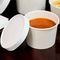 Aperatif Yiyecek Take Away Beyaz Baskılı 32 Oz Tek Kullanımlık Çorba Kasesi