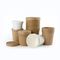 Yağ Geçirmez Biyobozunur 22oz Tek Kullanımlık Kağıt Kase Fabrika Satış OEM Gıda Sınıfı Beyaz Kağıt Bardak Çorba Kasesi