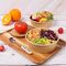 Biyobozunur Kağıt Salata Kasesi Tek Kullanımlık Paket Servis Öğle Yemeği Kutusu Salata Kaseleri