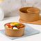 Biyobozunur Kağıt Salata Kasesi Tek Kullanımlık Paket Servis Öğle Yemeği Kutusu Salata Kaseleri