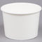 Tek Kullanımlık Yüksek Kalite Fabrika Fiyatı Çorba Kabı Sıvıya Dayanıklı Tekli PE 23oz Beyaz Tek Kullanımlık Kaseler