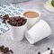 Su Suyu Kahve Çay İçin Sıcak / Soğuk İçecek İçme Tek Kullanımlık Kağıt Bardaklar 6oz