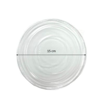 750ml 1000ml Şeffaf PET Kapaklı Tek Kullanımlık Kağıt Kase Take Away Konteynerler